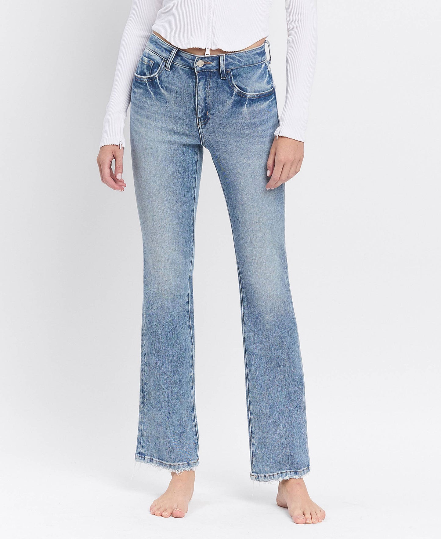 Glamour Full Length Bootcut Jeans
