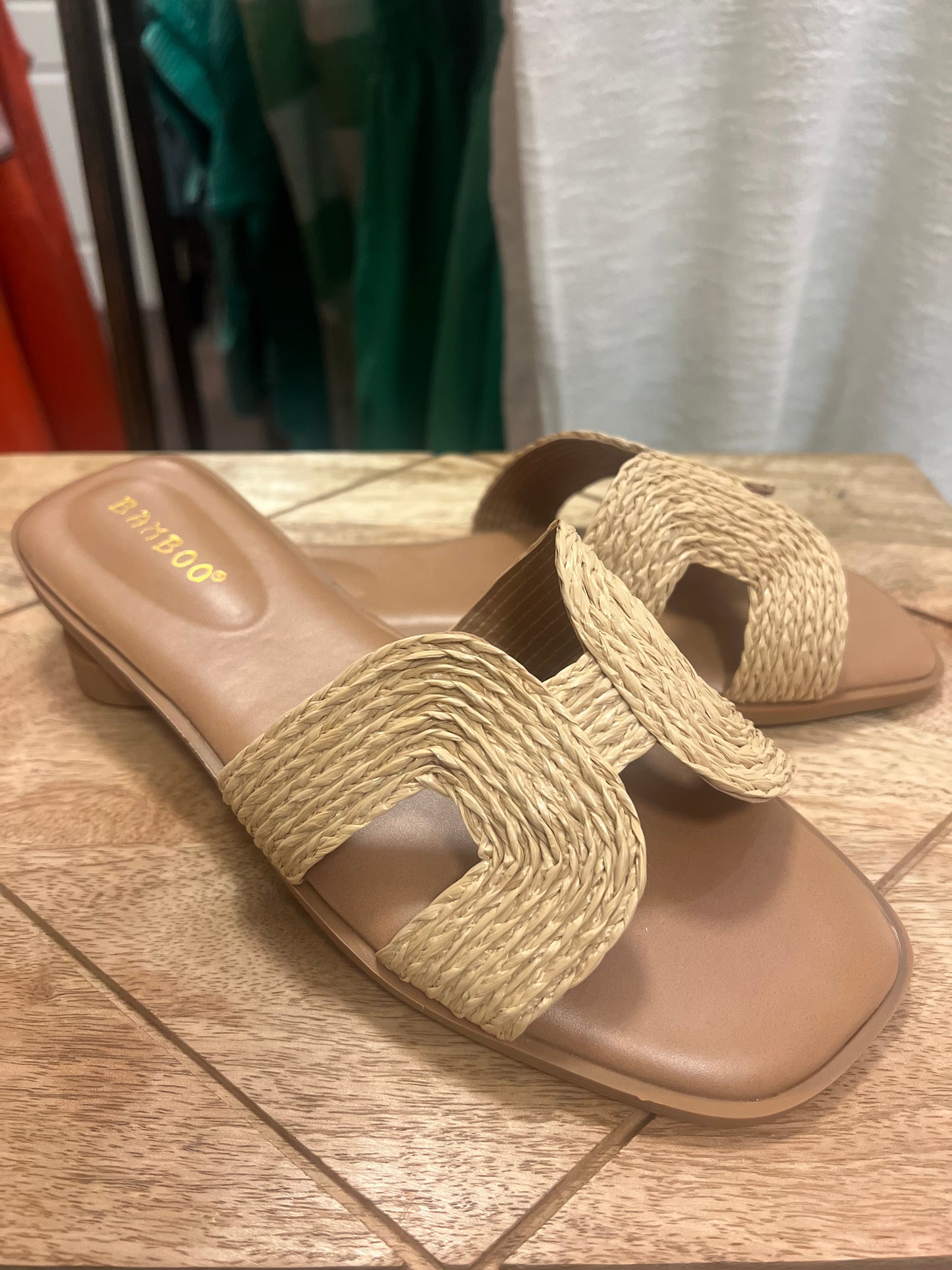 Braided Cutout Sandals