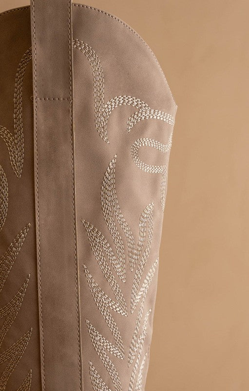 Samara Embroidered Tall Boots