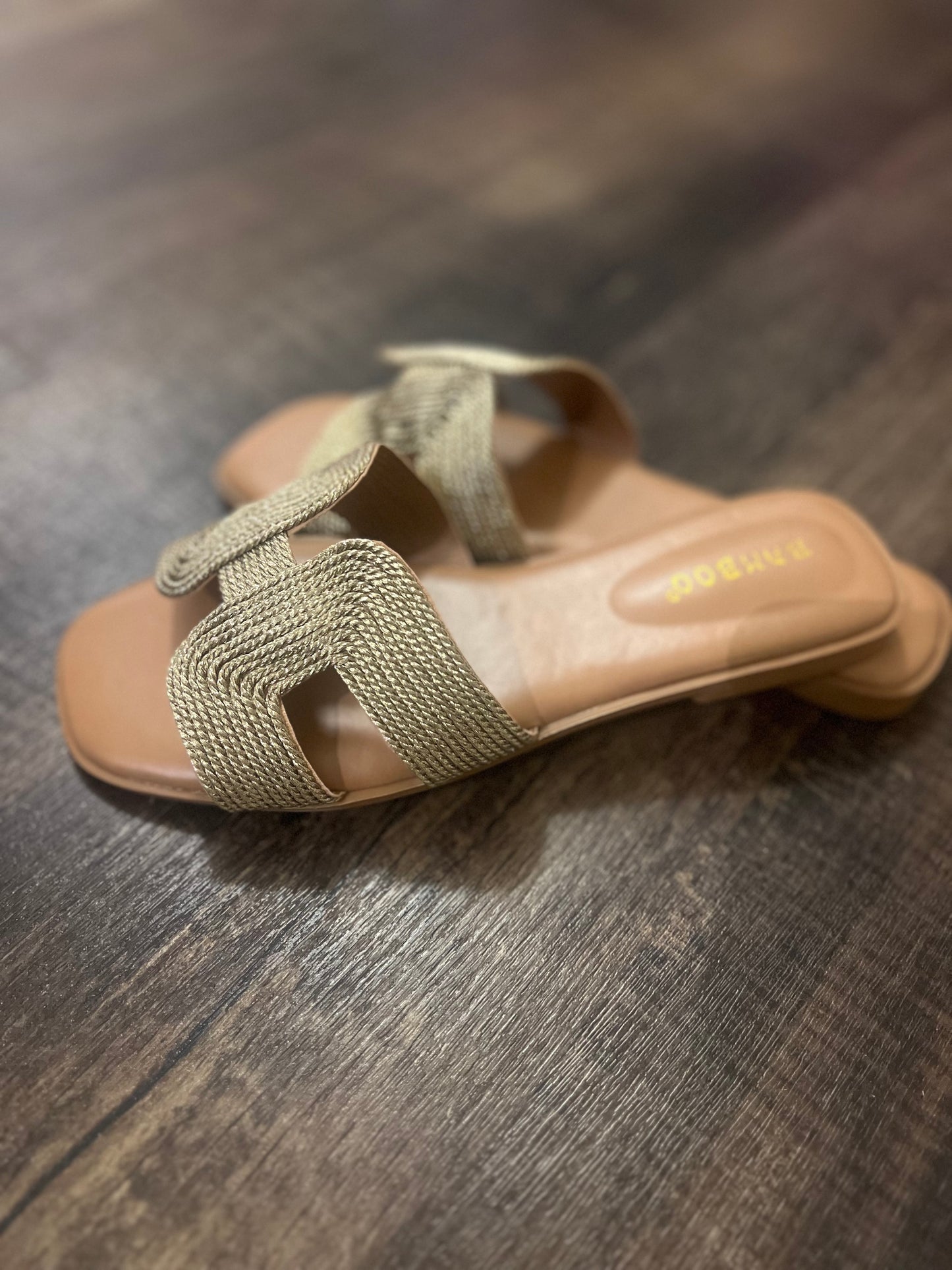 Braided Cutout Sandals