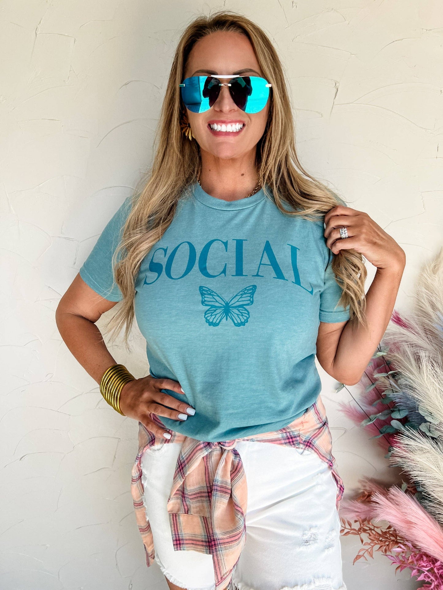 Social Butterfly Tee