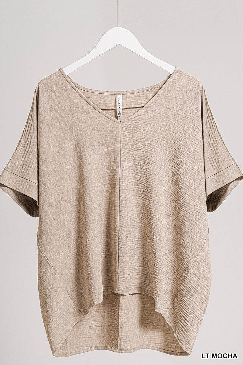 Dolman V-Neck Top