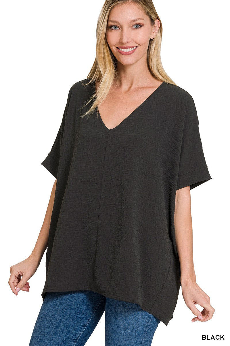 Dolman V-Neck Top