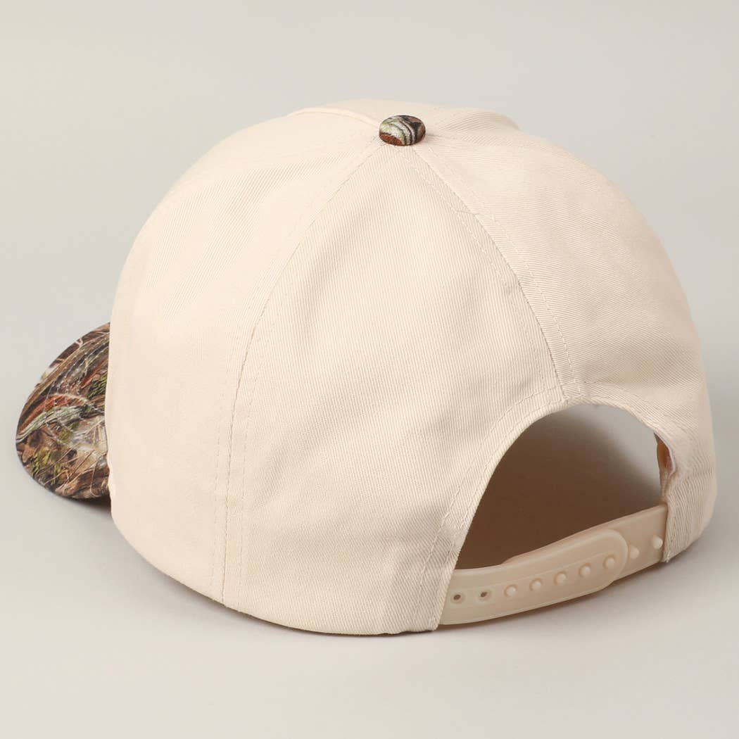 Howdy Darlin' Embroidery Patch Camo Hat