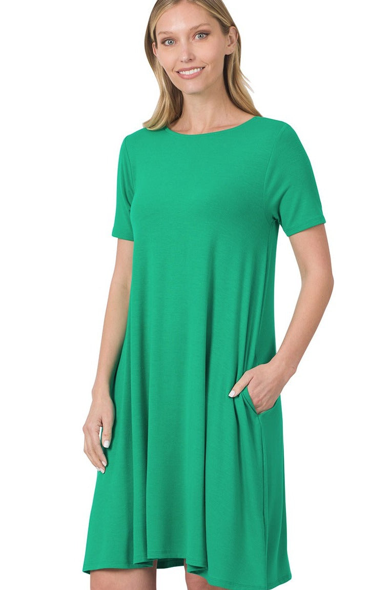 Basic Flared Dress