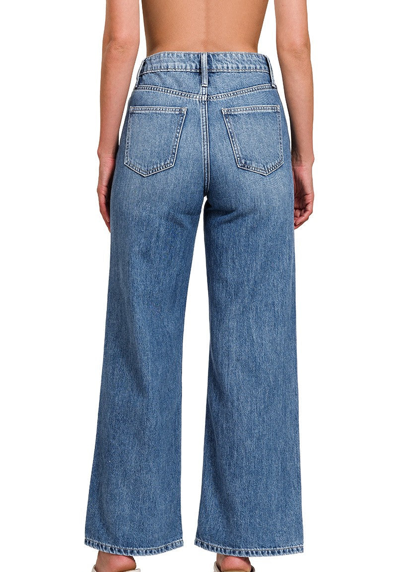 Lolli Dark Wide Leg Jeans