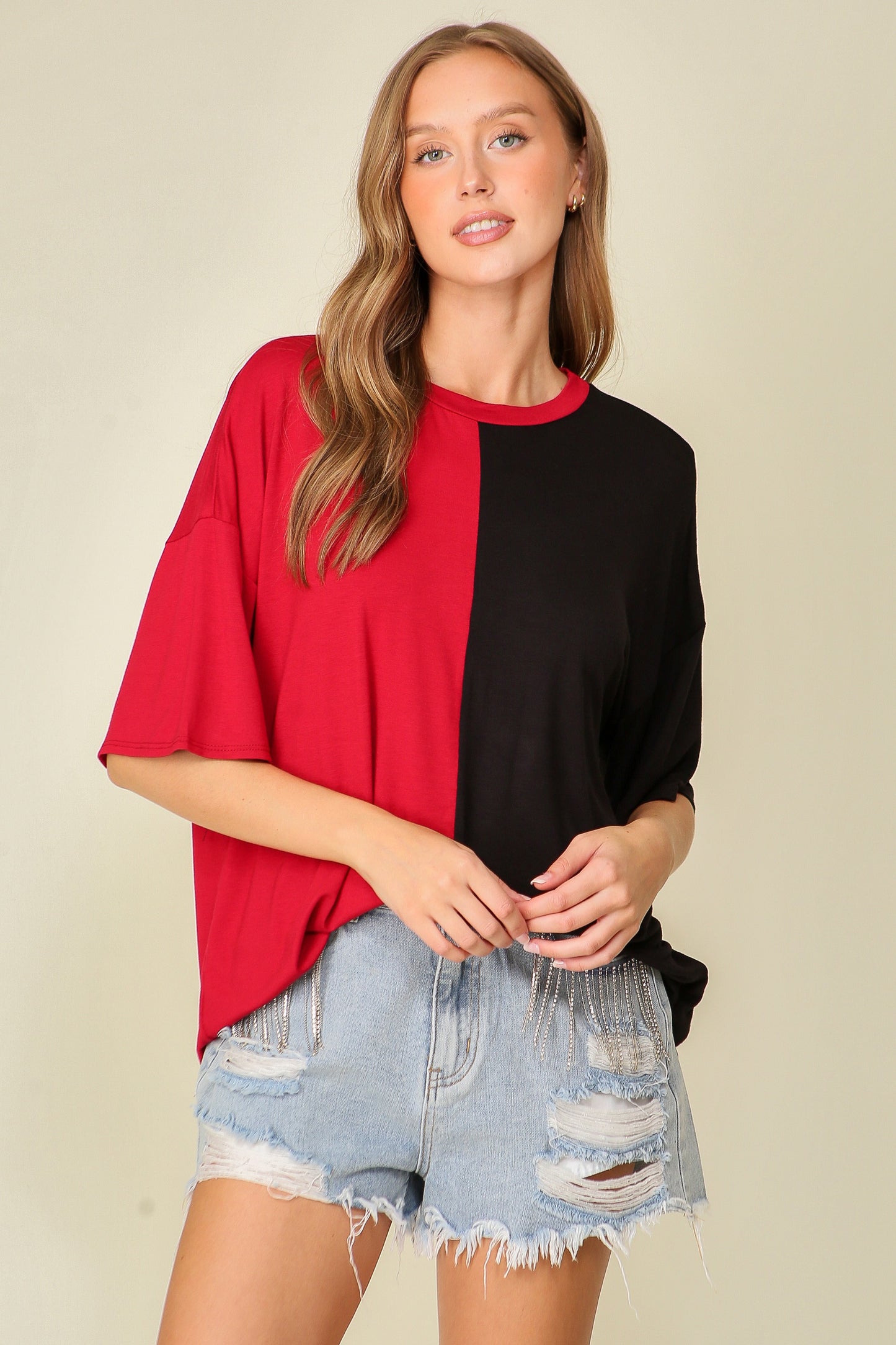 Game Day Multi Knit Top