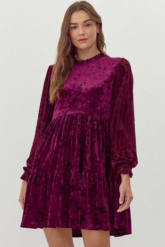 Valerie Velvet Dress