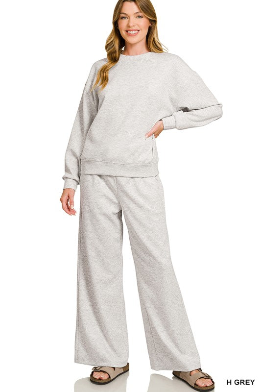 Scuba Crewneck Pullover & Pants Set