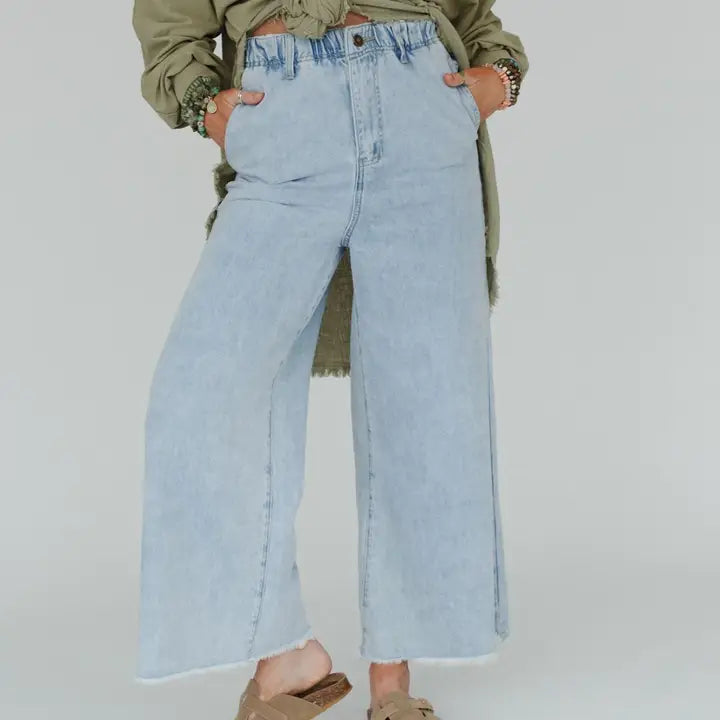Simply You Wide Leg Jeans