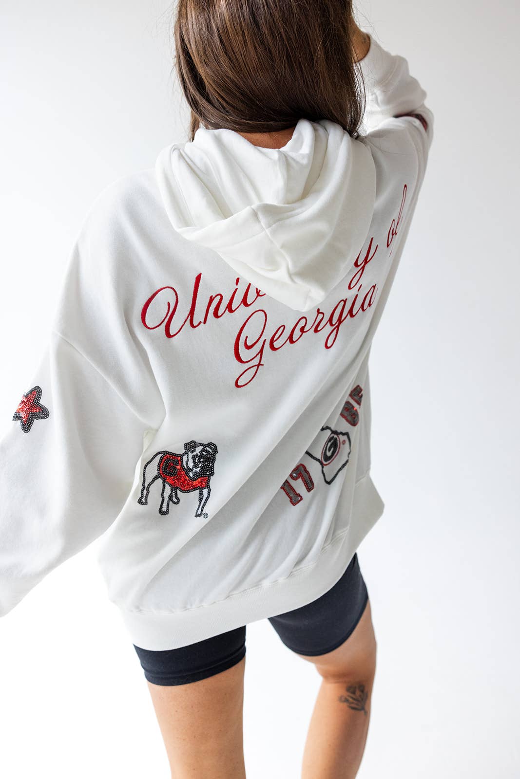 Georgia All Over Sequin Hoodie