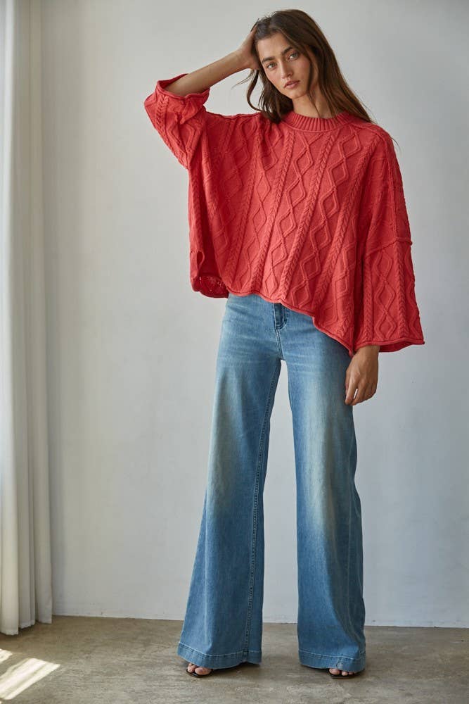 Knit Cable Sweater