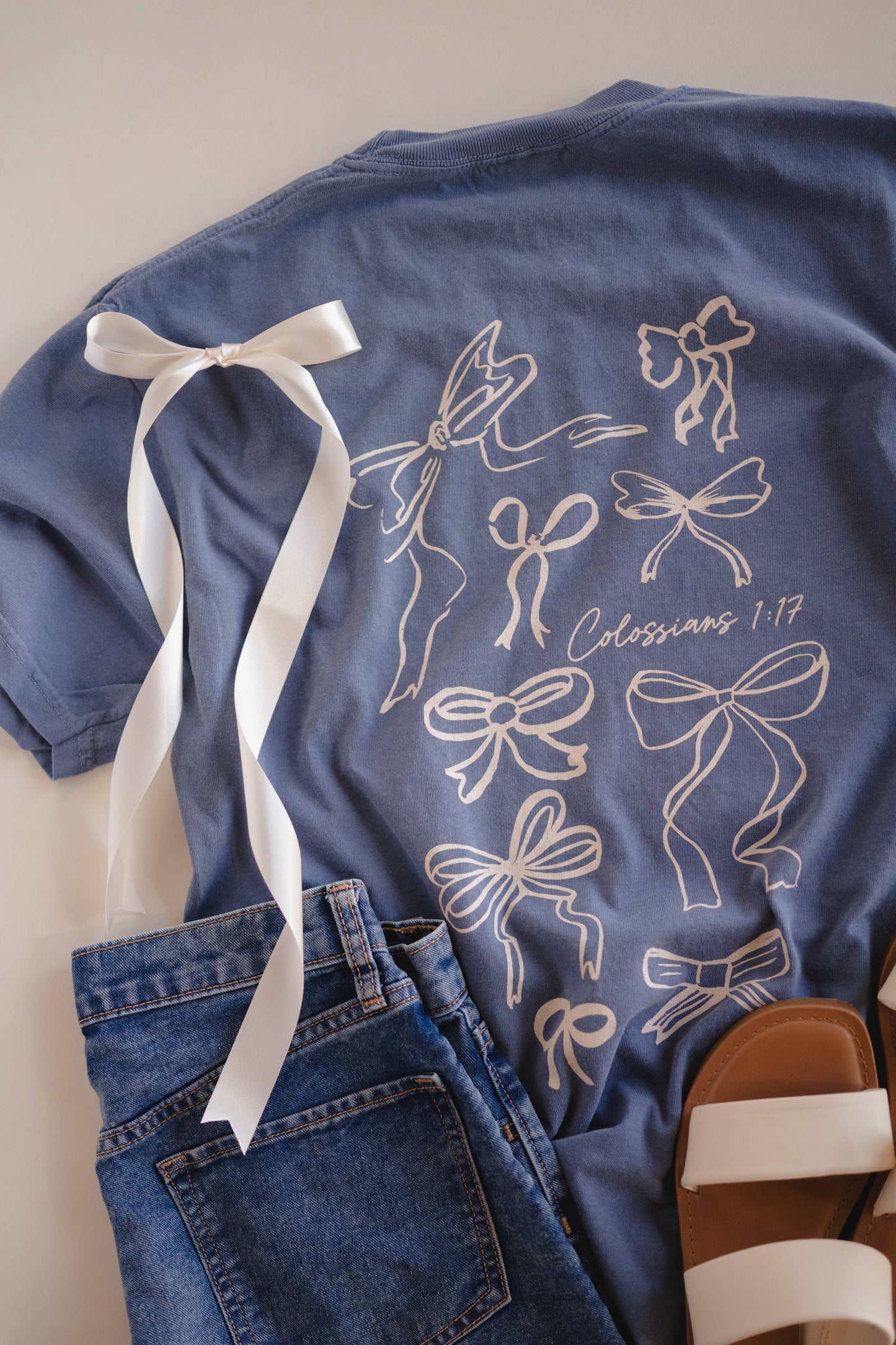 He Holds All Together Tee | Women's Christian Tee : M