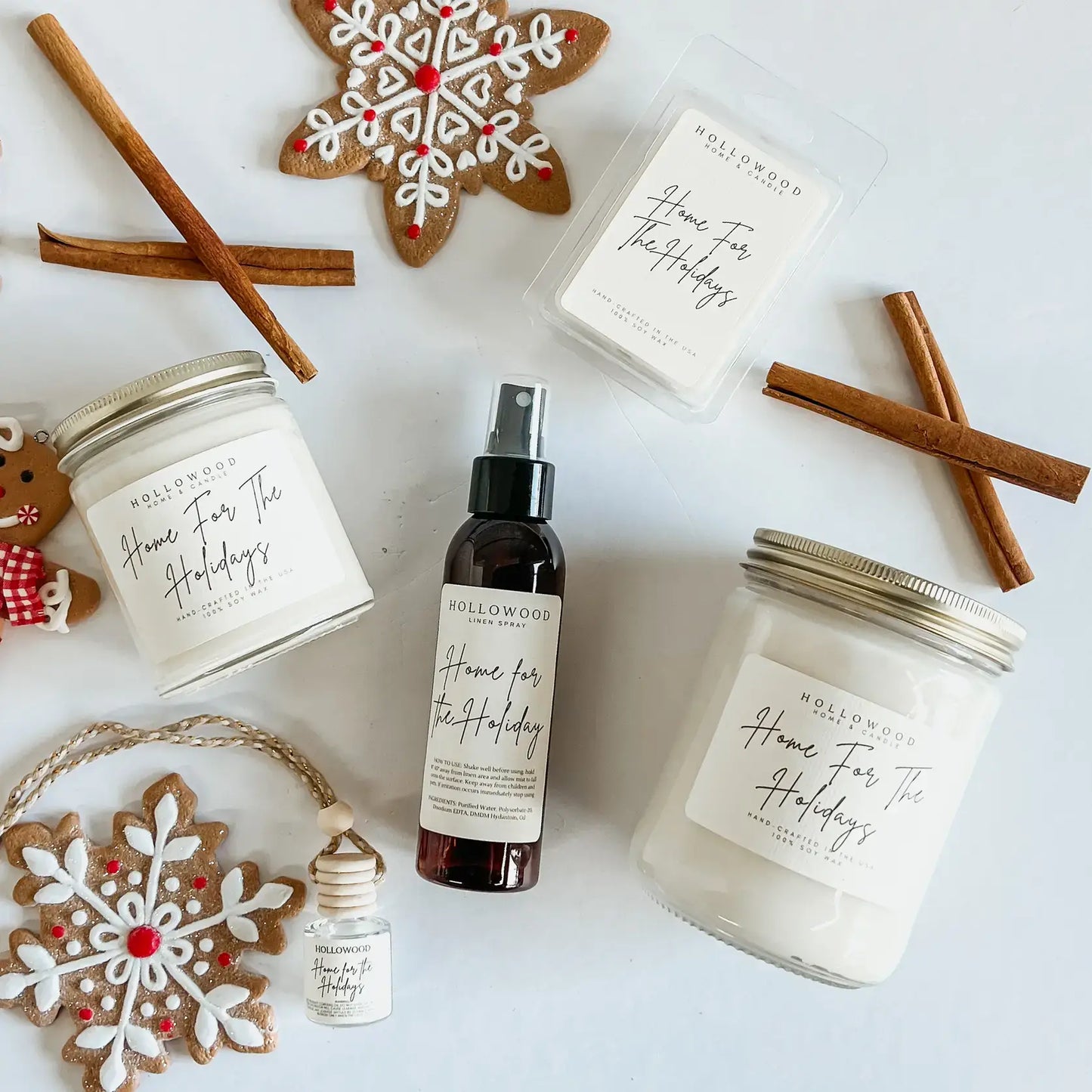 Home for the Holidays | 4 oz | Holiday | Linen Spray