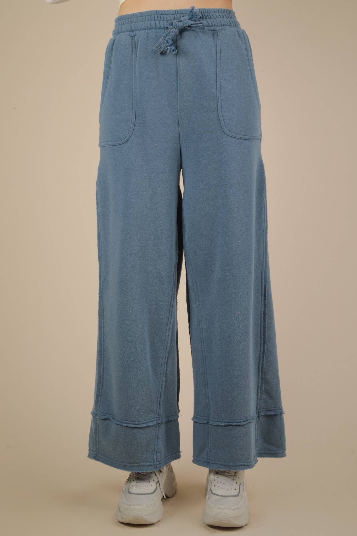 Acid Washed Comfy Casual Long pants