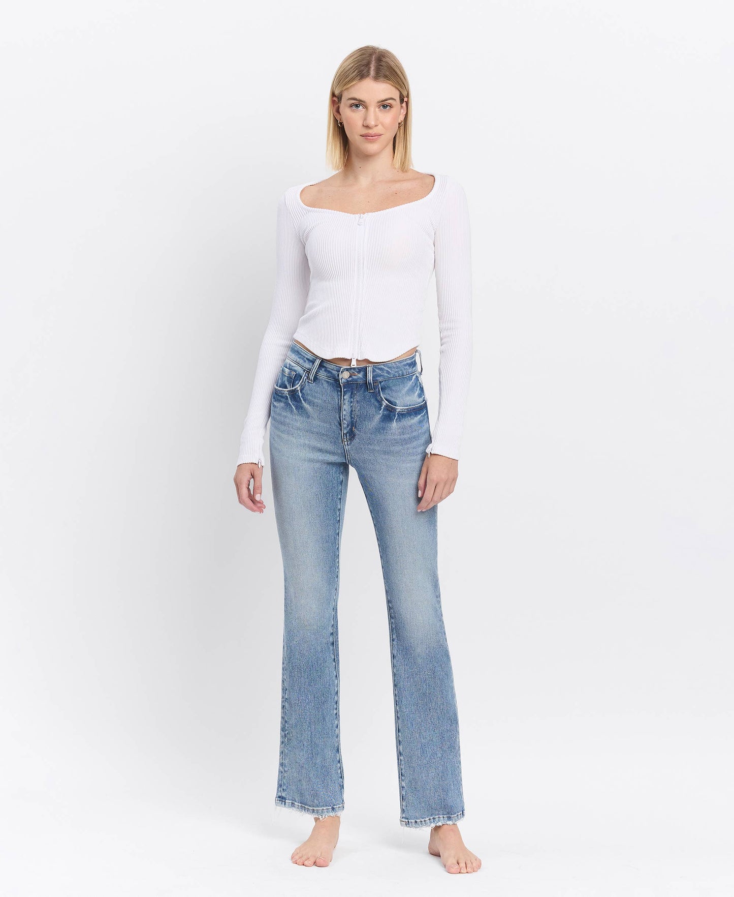 Glamour Full Length Bootcut Jeans