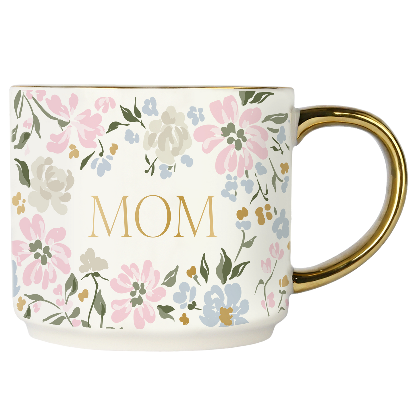 Floral Mom Coffee Mug - Home Decor & Gifts