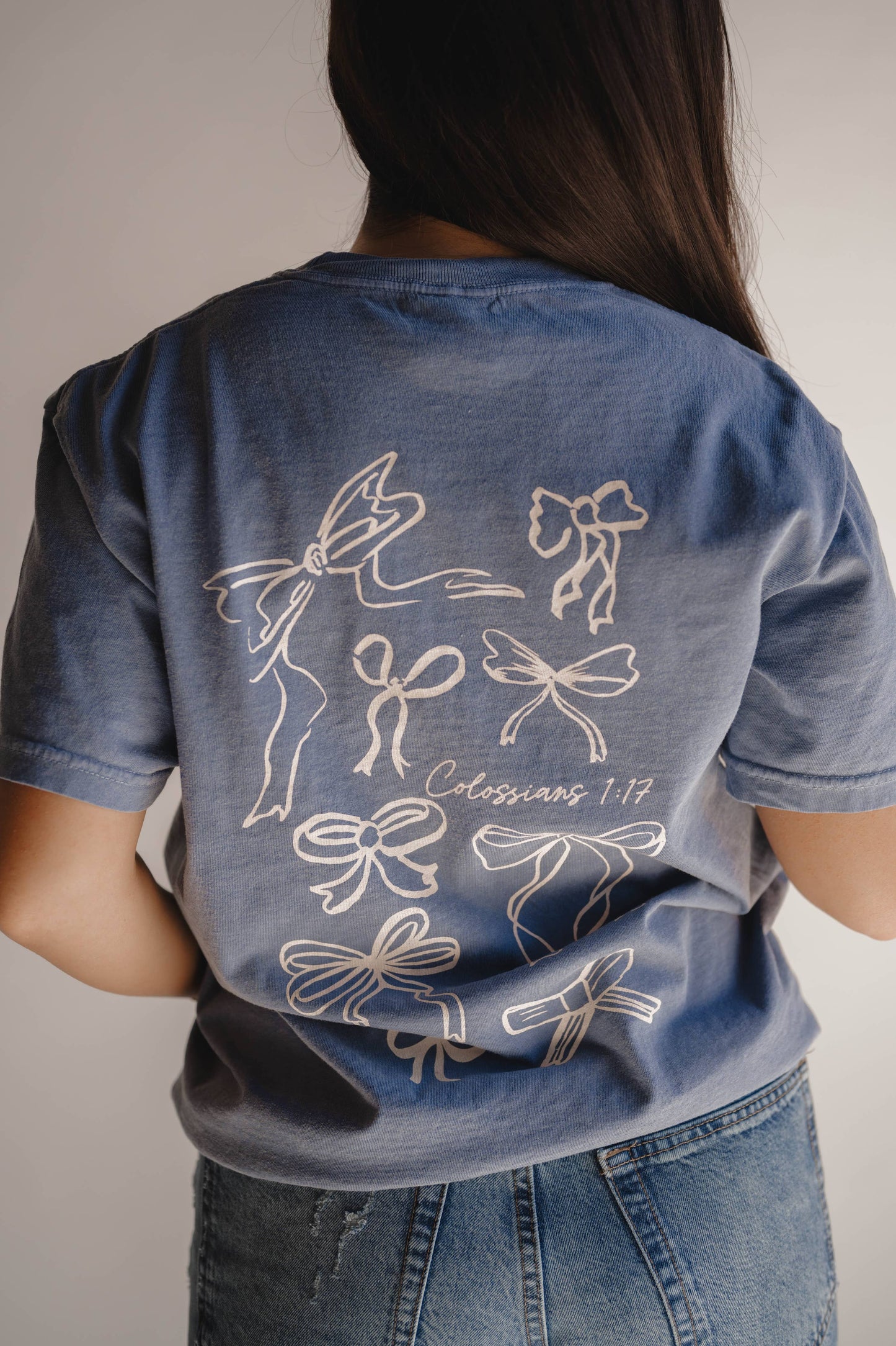 He Holds All Together Tee | Women's Christian Tee : M