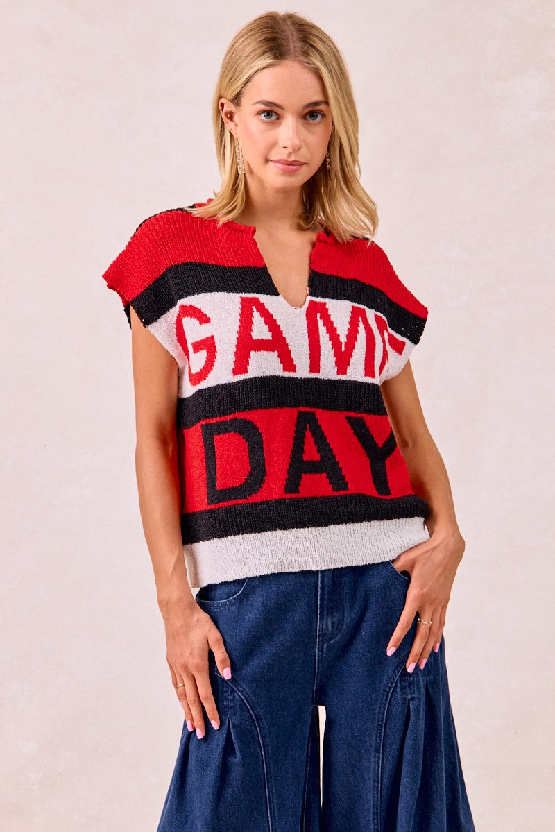 Gameday Knit Top