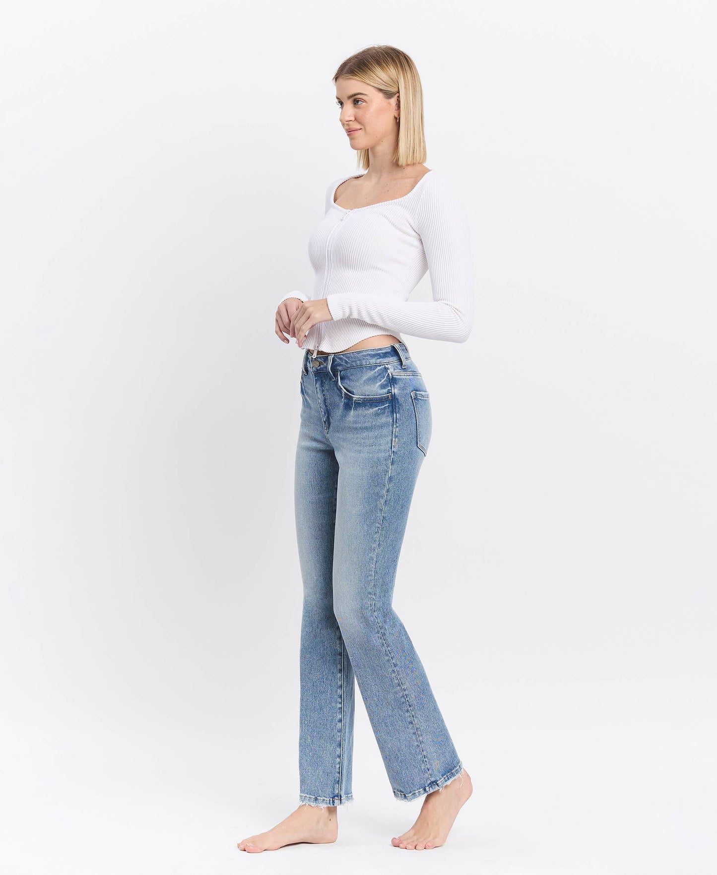 Glamour Full Length Bootcut Jeans