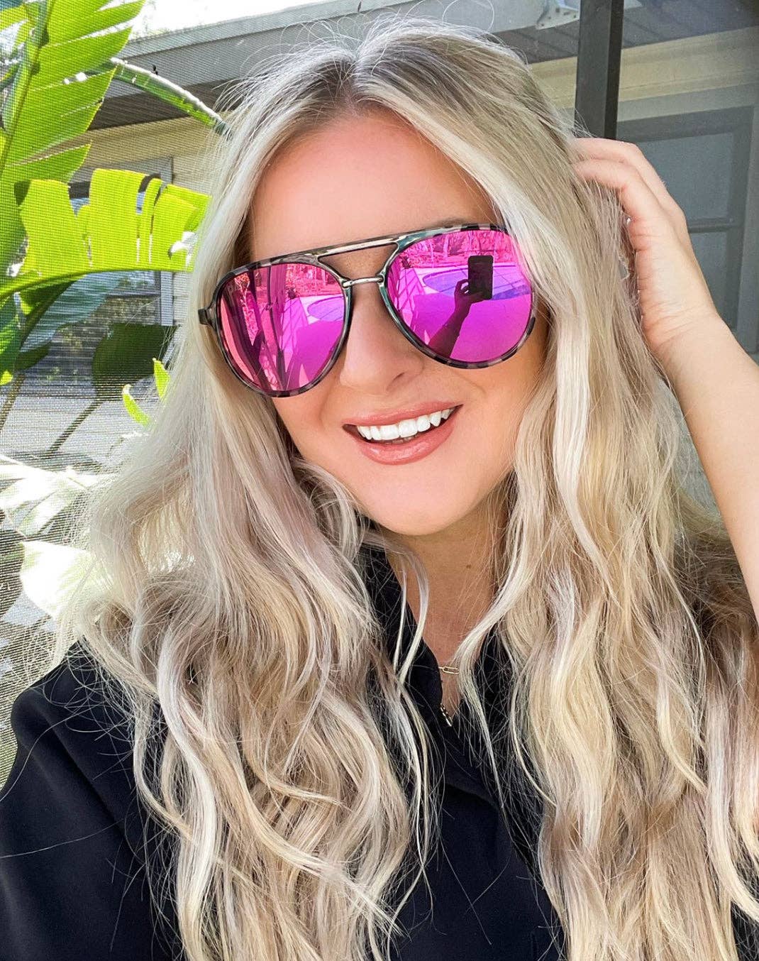 Earhart Sunglasses: Grey