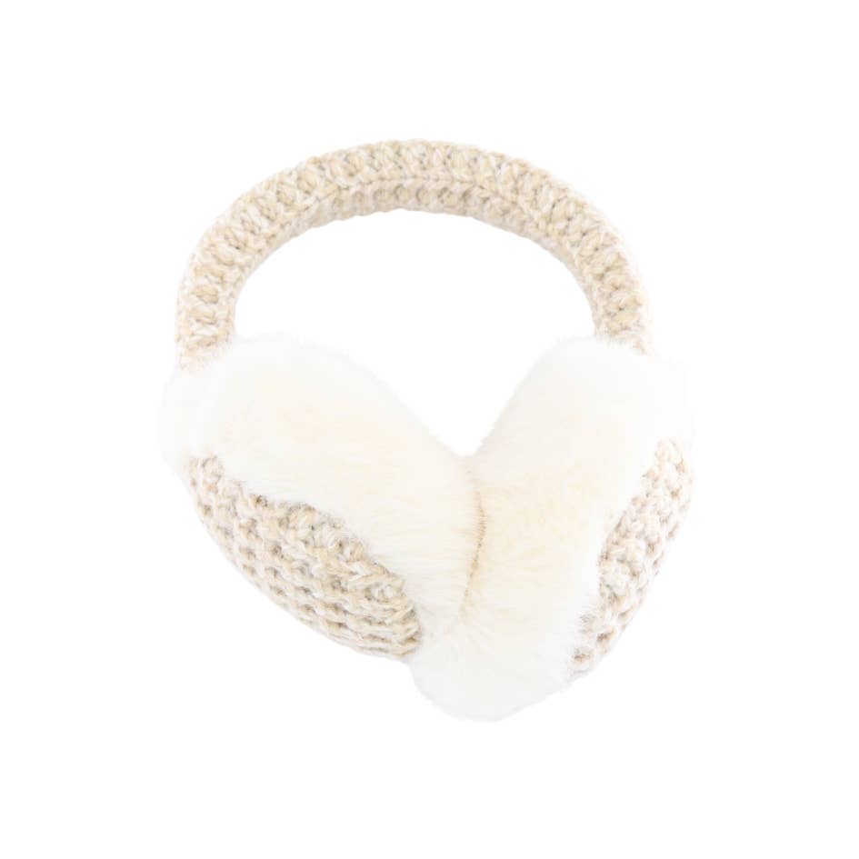 Heather Knitted Earmuff