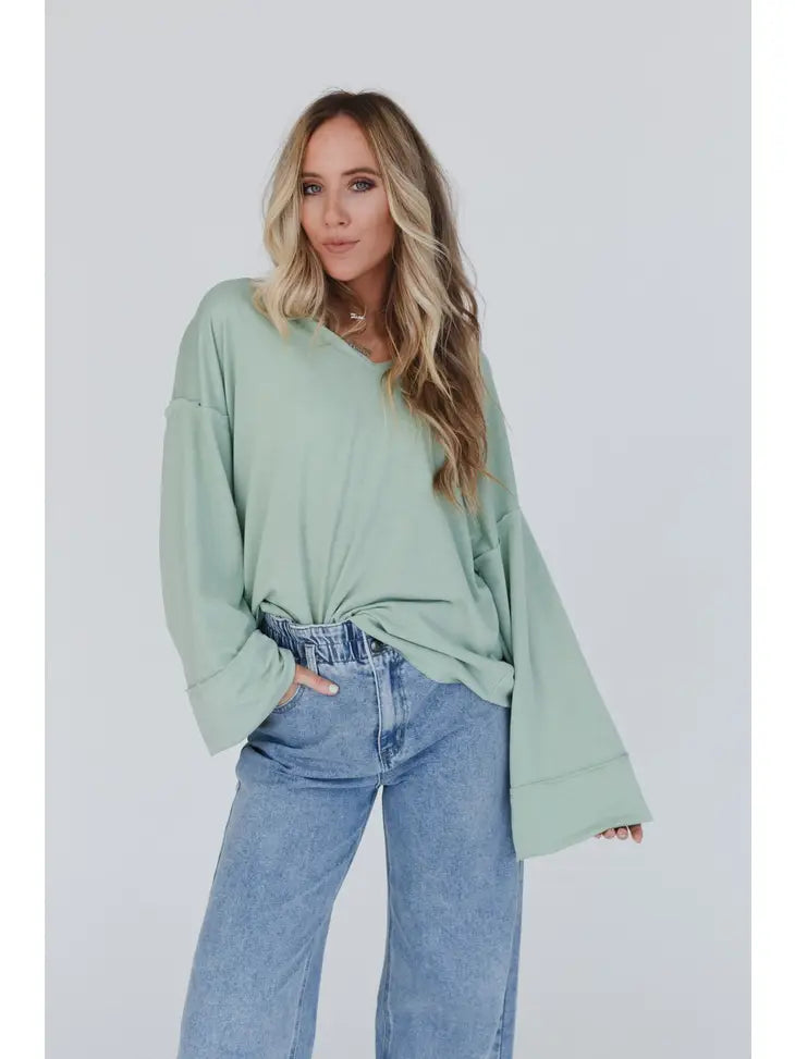 Love It V Neckline Top