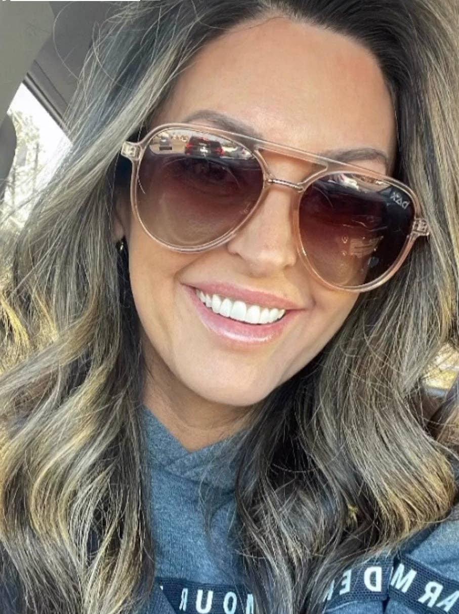 Earhart Sunglasses: Blue