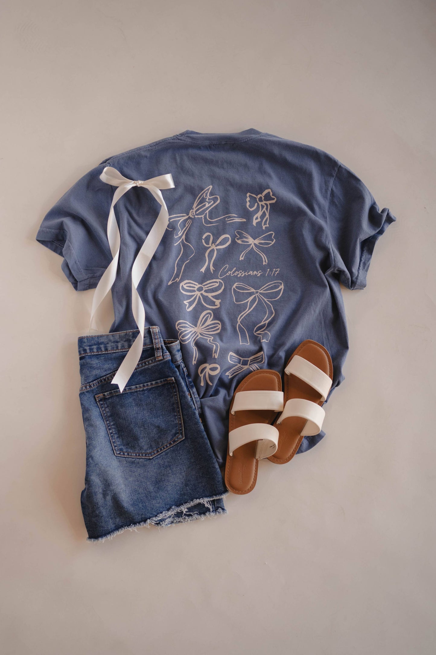 He Holds All Together Tee | Women's Christian Tee : M