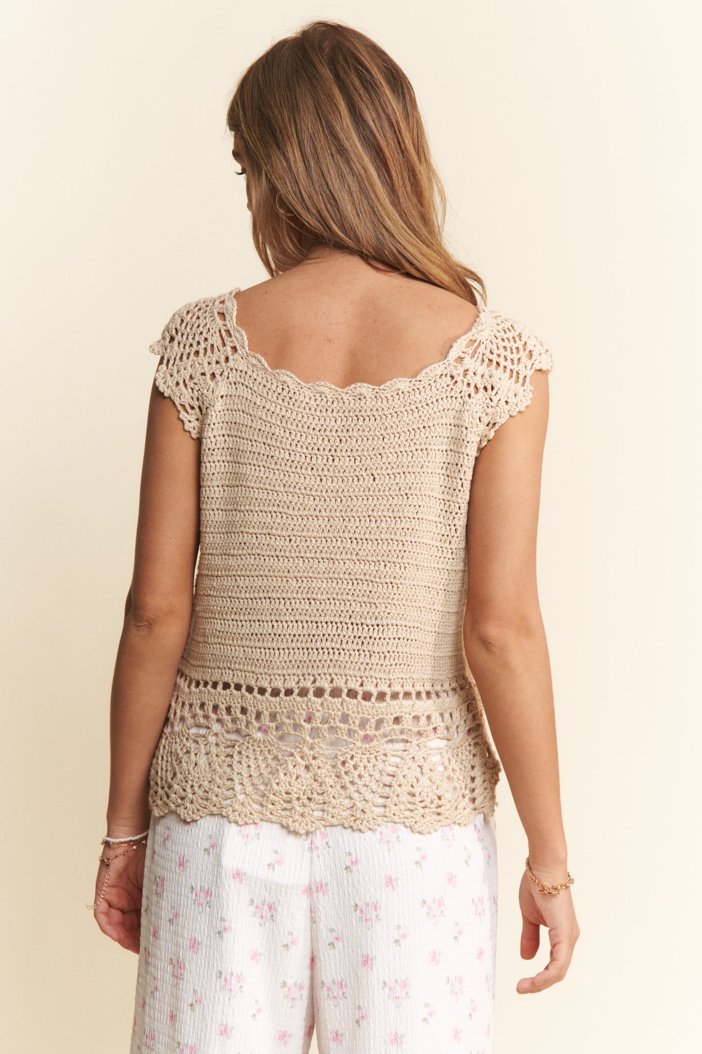 Boho Breeze Crochet Top