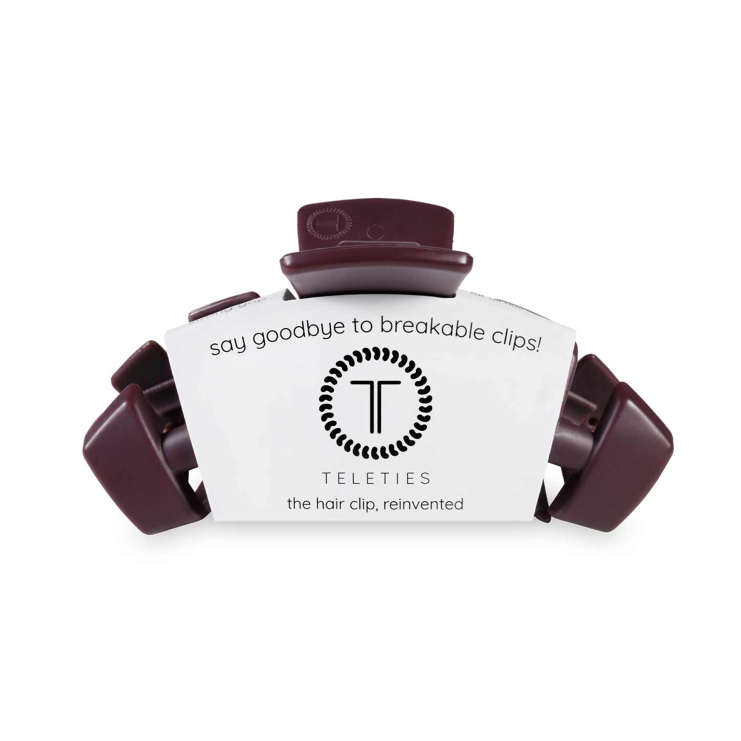 Classic Burgundy Bliss Medium Hair Clip