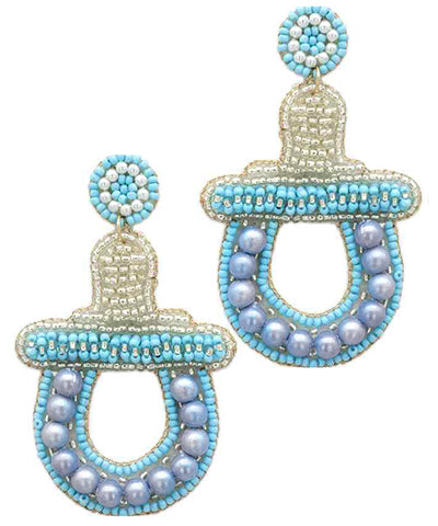 Pacifier Earrings