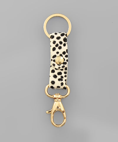 Mini Leather Key Chain