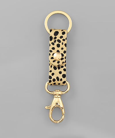 Mini Leather Key Chain
