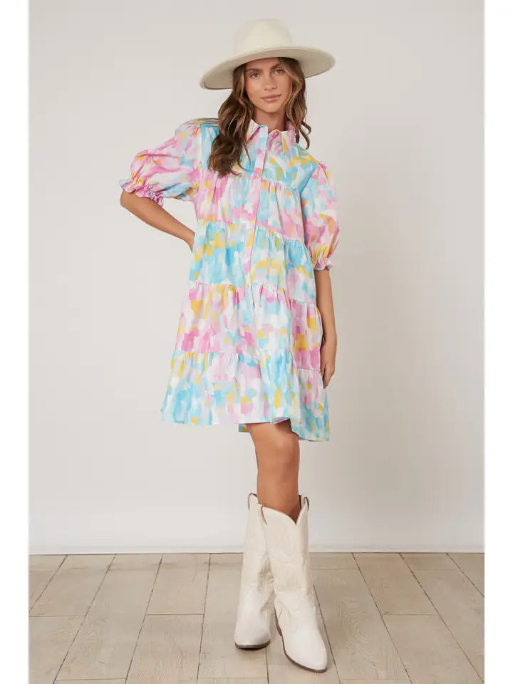 Poplin Shirt Dress