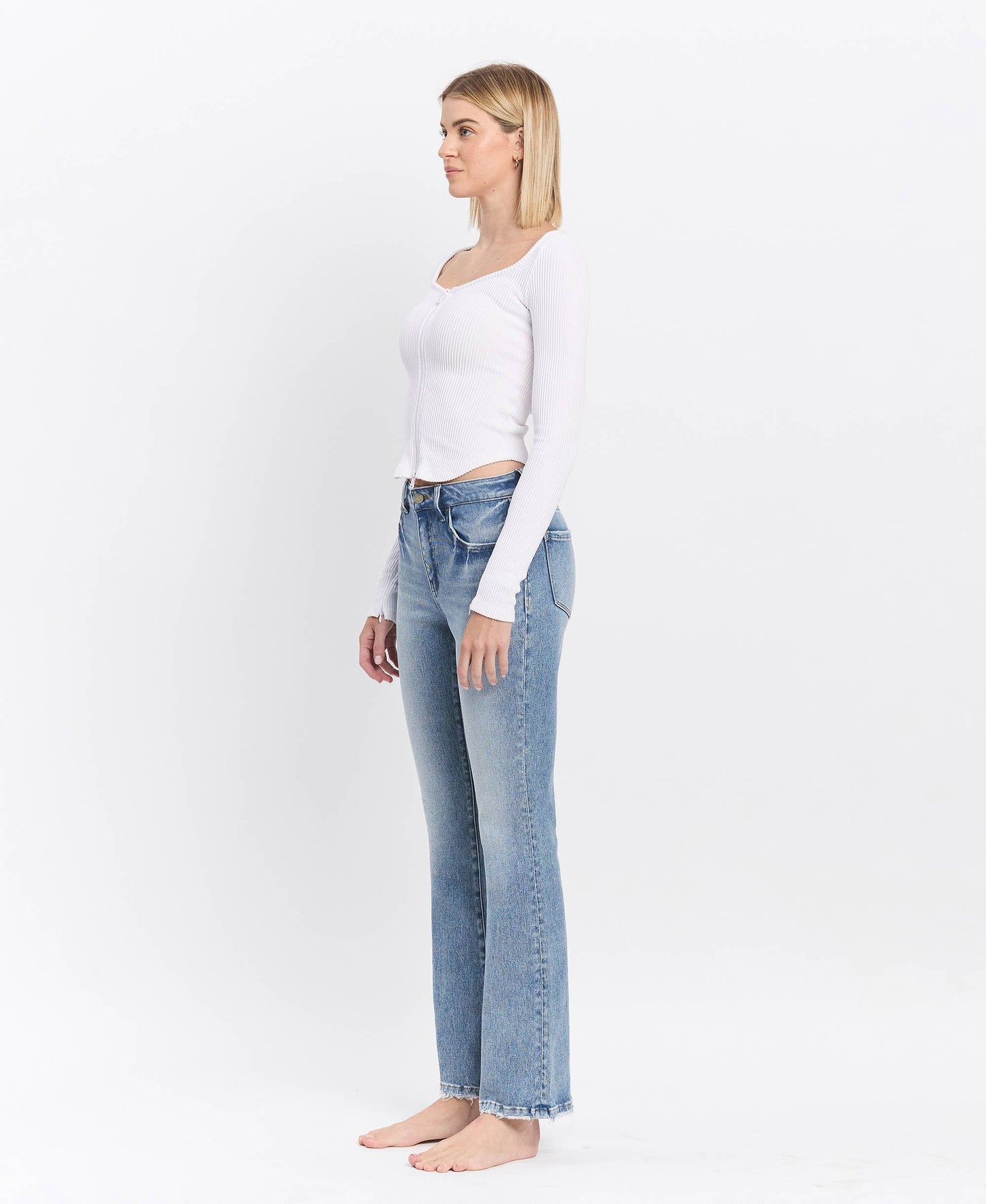 Glamour Full Length Bootcut Jeans