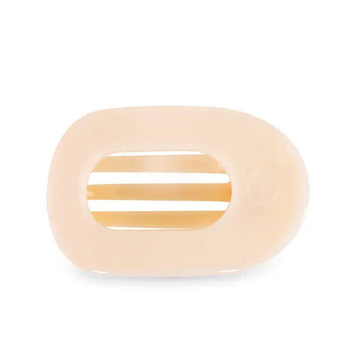 Teleties Almond Beige Large Flat Hair Clip