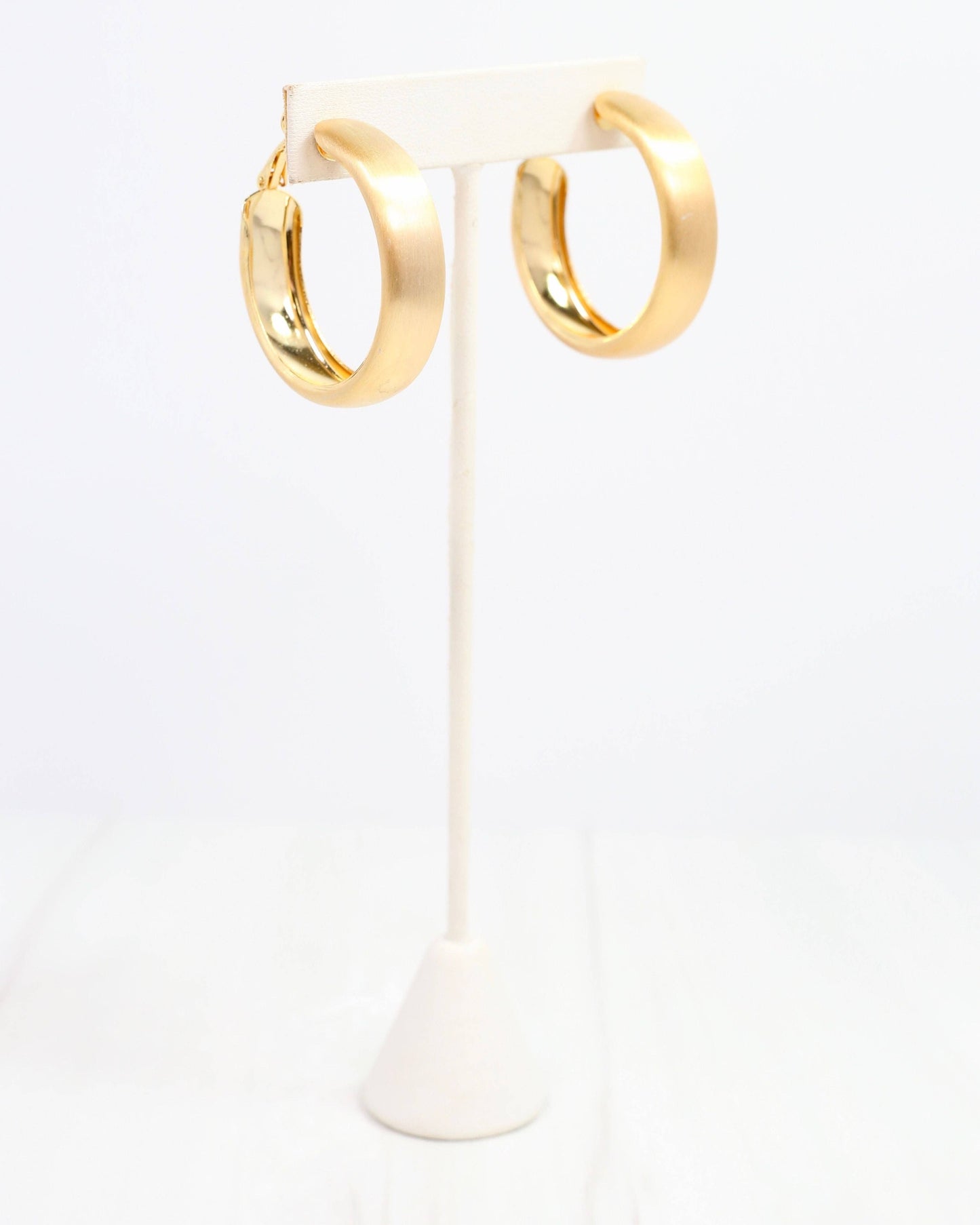 Price Worn Gold Hoop Worn Gold