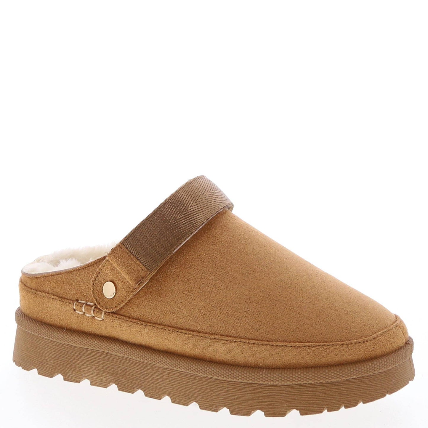 Top Moda ADAM Women Fur Lining Back Strap CozySlippers