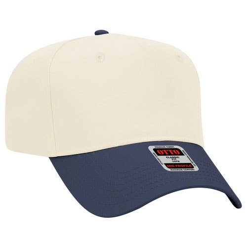 Pink Runnin' On Prayers & Caffeine Patch Hat: Navy/Natural