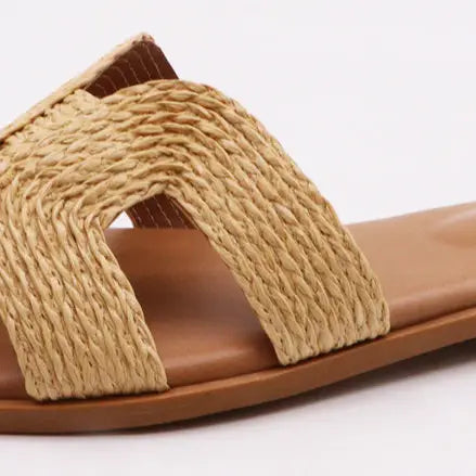 Braided Cutout Sandals