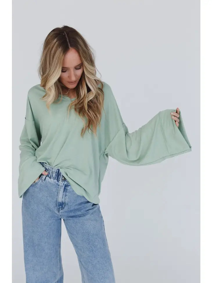 Love It V Neckline Top