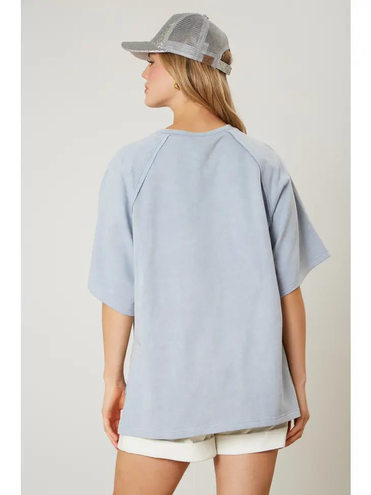 Baseball Mom Washed Tee
