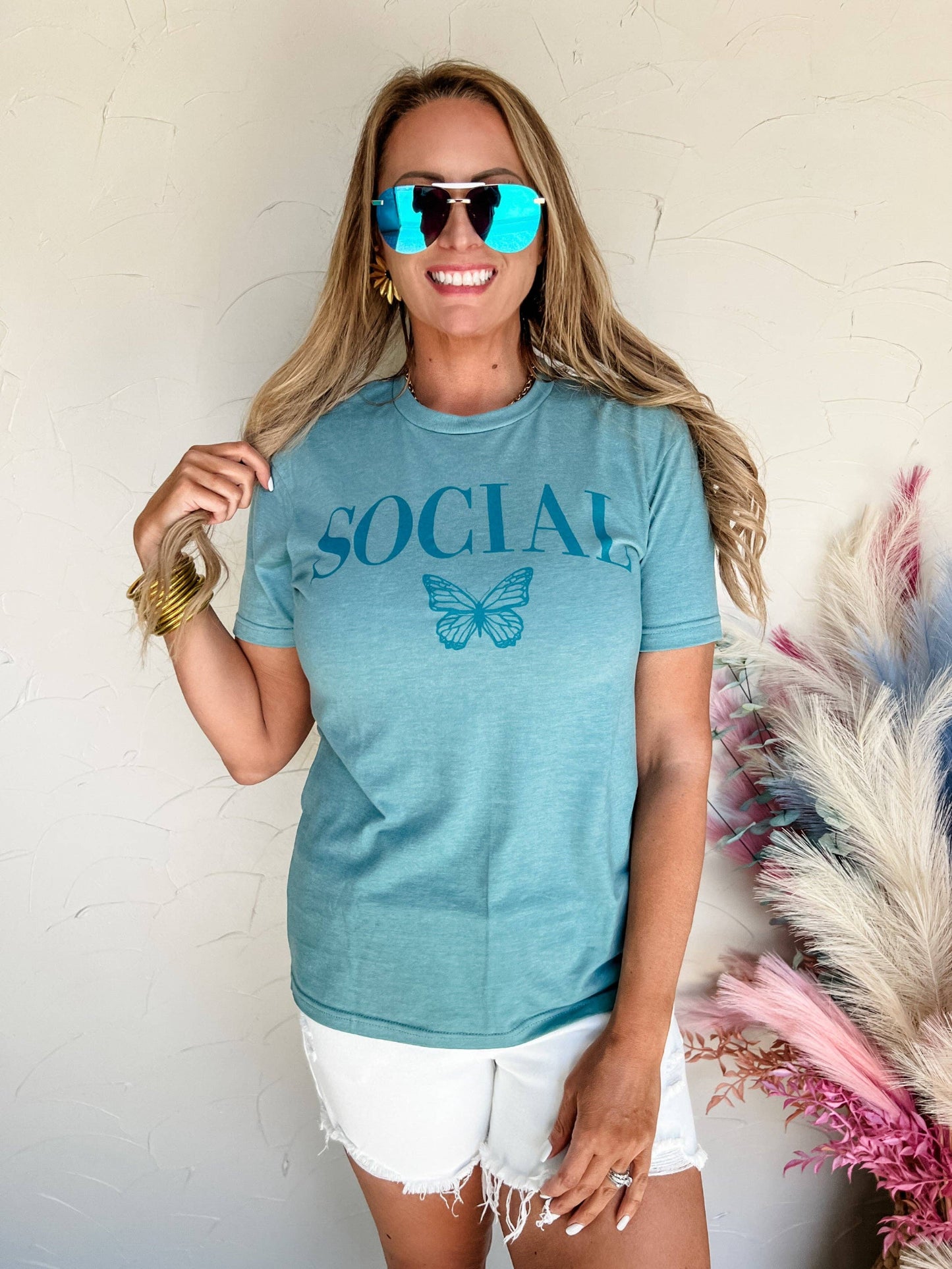Social Butterfly Tee