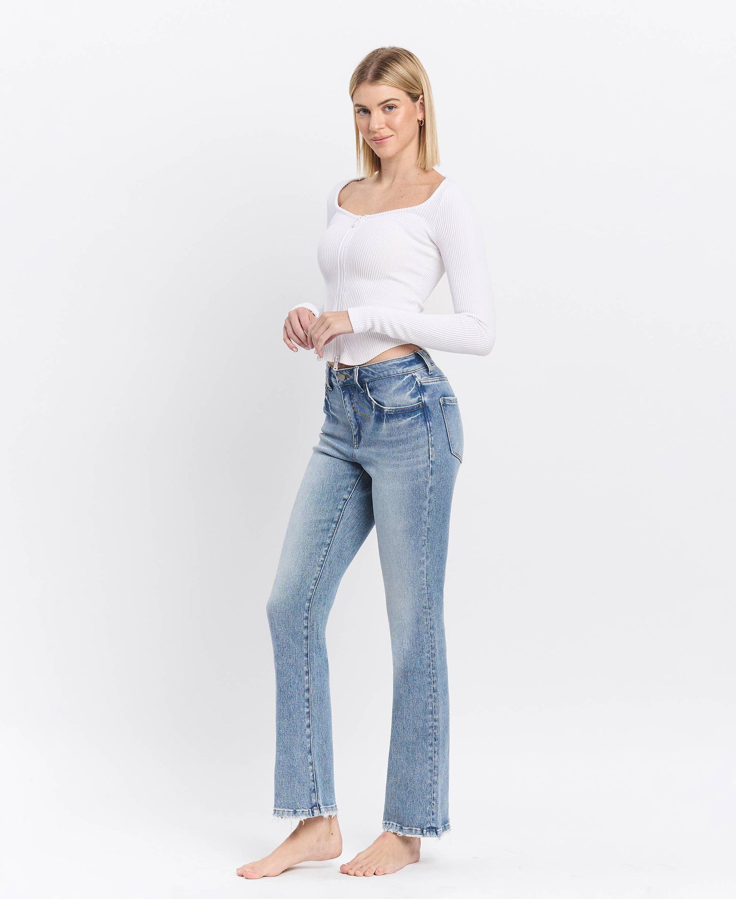 Glamour Full Length Bootcut Jeans