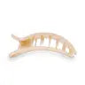 Teleties Almond Beige Medium Flat Hair Clip