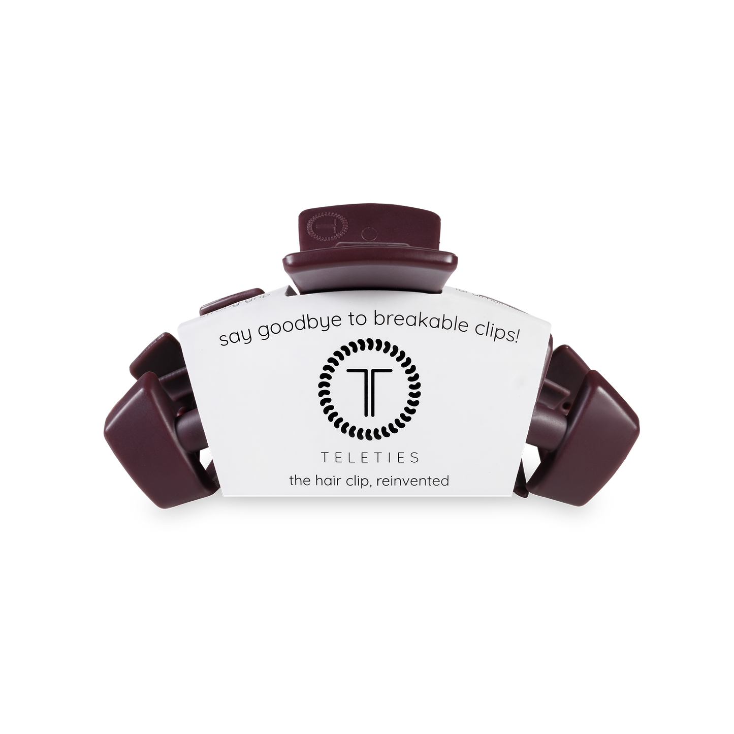 Classic Burgundy Bliss Small Hair Clip
