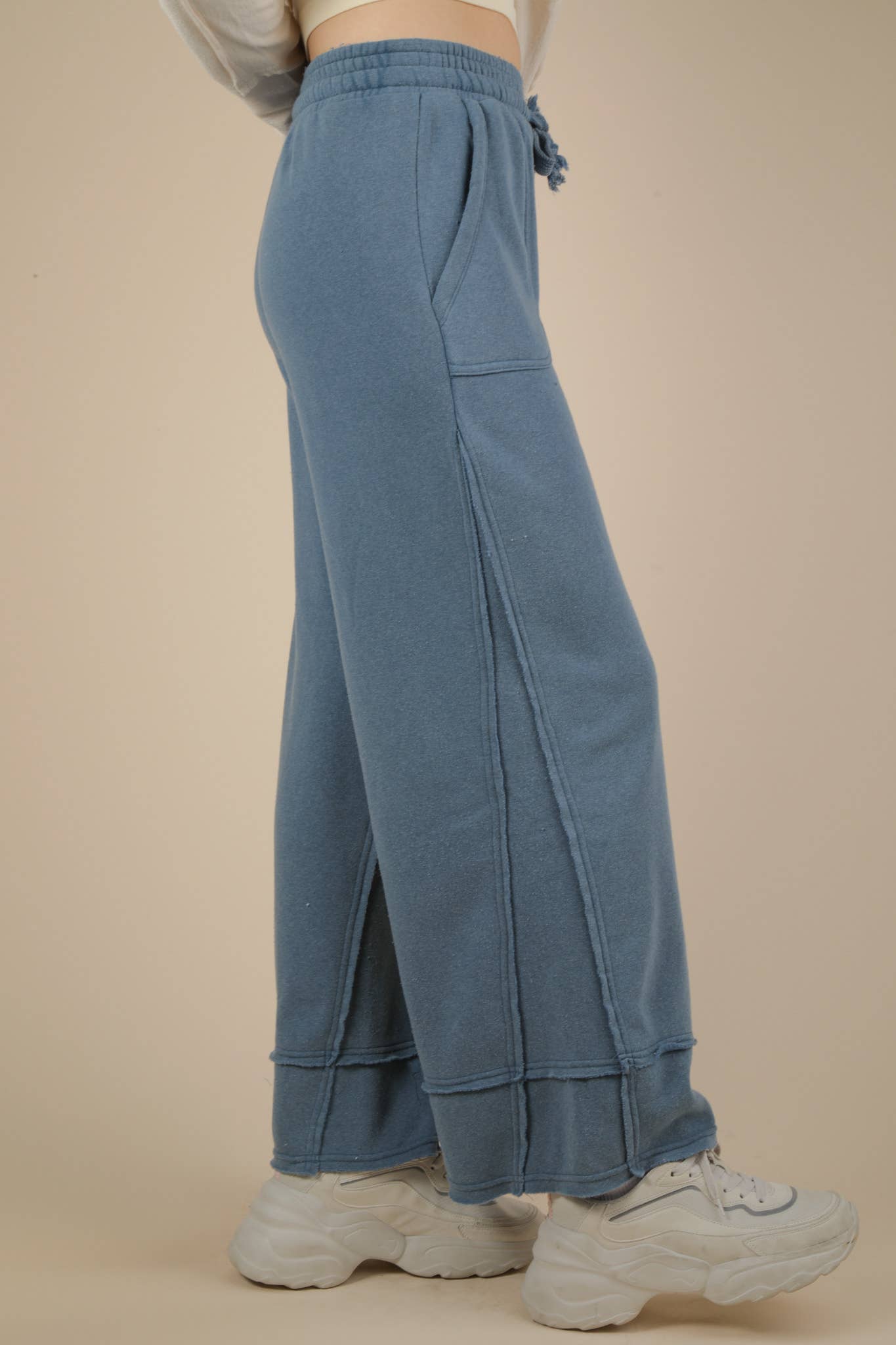 Acid Washed Comfy Casual Long pants