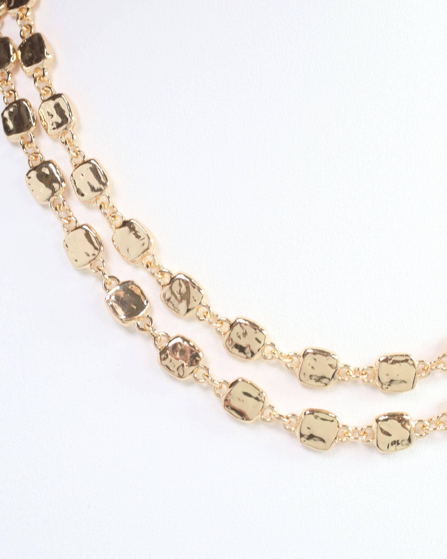 Jackie Layered Necklace Gold