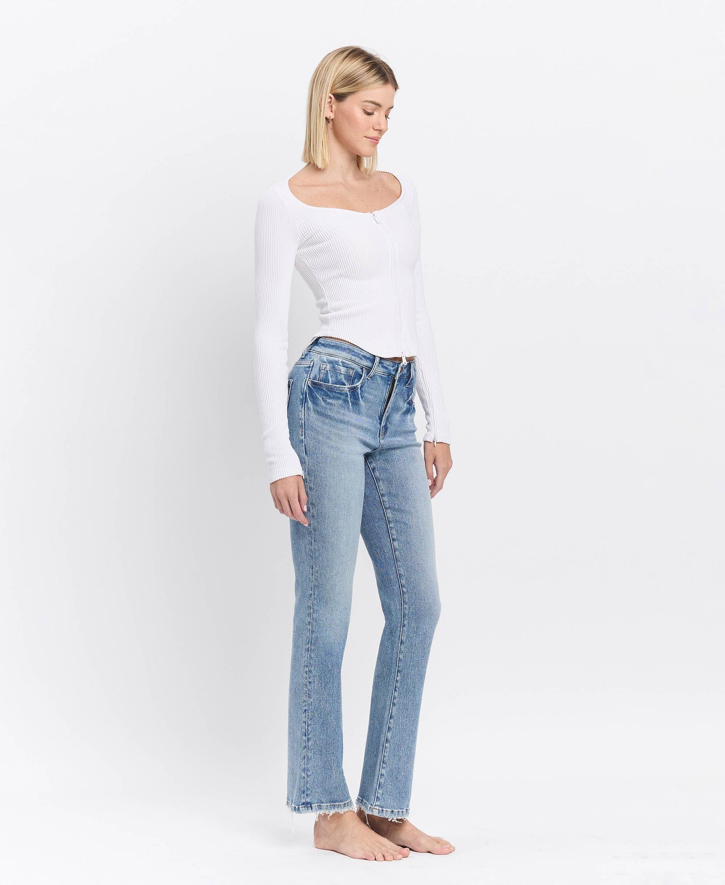 Glamour Full Length Bootcut Jeans